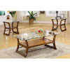 Bridge 3-Pc Coffee/End Table Set 10018/19GL (A)