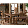 6 Pc. Oak Finish Dining Room Set 101011/2/5 (CO)