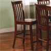 Pines Counter Height Slat Back Chair 101039WLN (CO)