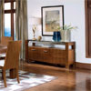 Walnut Finish Buffet 101205 (CO)