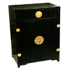 Black Finish Hall Cabinet 1245BK (ITM)