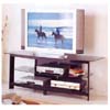 Black Entertainment Center w/Tempered Glass 2021 (ABC)