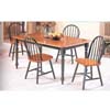 5-Piece Oak/Green Dinette Set 4260/4229 (CO)