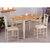 5-Pc Ivory White Metal Dining Set 2350 (CO)