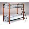 Wood/Metal Bunk Bed  4017 (ML)