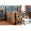 Black Metal Finish HeadBoard/Footboard 300051Q (CO)