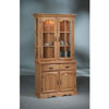 Solid Wood Hutch & Buffet W/Lighting 401BH_(SB)