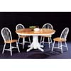 5-Pc Solid Wood Dinette Set In Natural/White 4196/29 (CO)