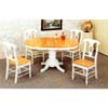 5-Pc Dinette Set In Natural/White 4196/4117 (COf)