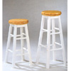 Swivel Seat Stool In Natural/White 43_ (CO)