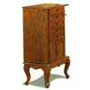 Jewelry Armoire In Dark Oak Finish 4377 (CO)