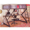 Full Size Workstation Loft Bed 460092(CO)