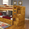 Coaster Rustic Bunk Bed Stairway Chest 460098(COFS)