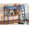 TWIN LOFT BED BLUE 460102(CO)