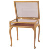 Glass Top Curio Table 4635_(ITMFS65)