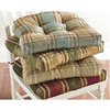 Boroughs Plaid Chair Cushion 4702_(GHF)