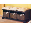 Storage Bench w/Baskets 5010_4(CO100)(Free Shipping)