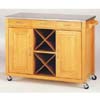 California Kitchen Cart In Natural Finish 5060 (CO)