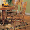 Solid Oak Double Press Back Side Chair 5275AN (CO)