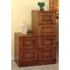 Oak Finish Cabinet with Lock 531_(CO)