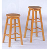 Oak Finish Stool 53_ (CO)