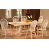 7-Piece White Finish Dinette Set 5497/98A/99A (CO)