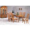 7-Pc Pine Finish Dinette Set 5511/12/13 (CO)