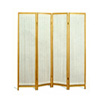 Four Panel Natural Framed Screen 5818(CO)