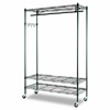 Alera Wire Shelving Garment Rack ALEGR354818BL(AZFS)