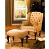 Cybil Wing Chair and Ottoman Set 6602 (ML)