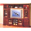 Wall Unit In Merlot Oak Finish 700241_ (CO)