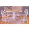 5-Piece Natural/White Finish Dinette Set 7016 (Ai)
