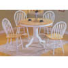 5-Pc Natural/White Dinette Set 7022 (A)