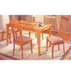 5-Piece Maple Finish Dinette Set 7284 (A)