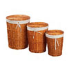 Round 3pc. Willow Laundry Hamper Set 744_(KDY)