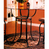 Bar Table With Tile Decor And Glass Top 7685 (CO)