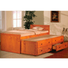Twin Bed with Trundle/Drawers 84_ (ABC)