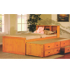 Solid Wood Captains Bed 8460(ABC)