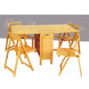 5-Pcs Folding Table And Chairs 901_(LNFS110)