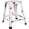 Antique Medium Metal Stool 7180(WFFS)