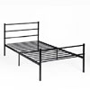 Metal Bed Frame With Headboard Weight Cap 350 lbs (AZFS)