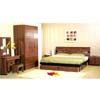 Walnut Finish Bedroom Set C06_ (ZC)