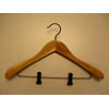 Cedar Contoured Suit Hanger with Clips CDD8922 (PM)