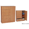 Chifforobe With 5-Drawers And 1 Door CF-_(WPFS95)