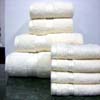 8PC. Set Cream Egyptian Cotton Towels ed8pc (RPT)