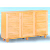 3-Door Shoe Cabinet With Solid Doors 5642(VF)