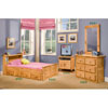 Solid Wood Twin Size Mates Bed 3062(PC)