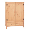 Shaker Armoire w/2 Doors & 2 Drawer G80(GC)