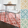 Flatweave Ledbury Marrakesh Cotton Rug GEO02IVEM3656(OFS)