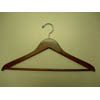 Genesis flat suit hanger w/wooden bar GNA8814 (PMFS)
